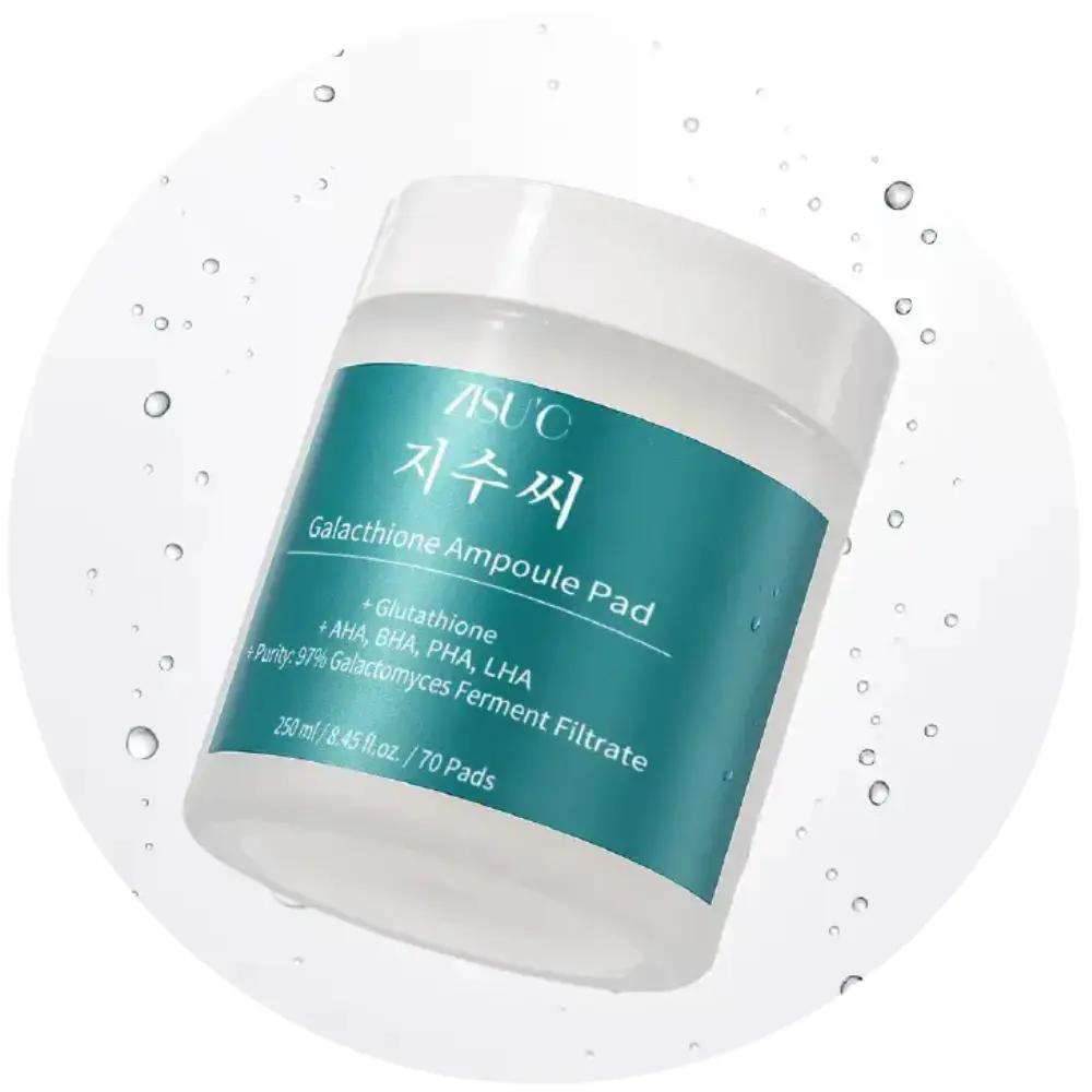 ZISU'C ZISUC Galacthione ampou pad Płatki do twarzy 70szt- 250ml